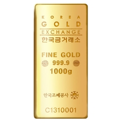 한국조폐공사 품질인증 골드바 1000g(구매시재고문의)